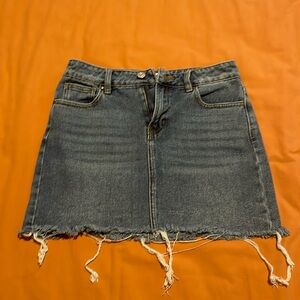 Denim mini skirt 24